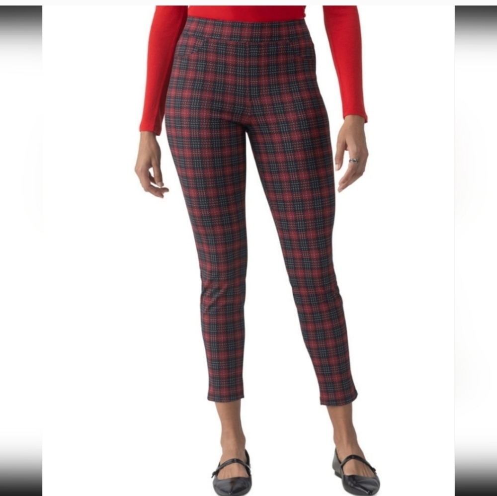 Anthropologie Sanctuary Runway Plaid Leggins sz S